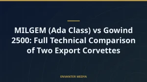 MILGEM (Ada Class) vs Gowind 2500: Full Technical Comparison of Two Export Corvettes