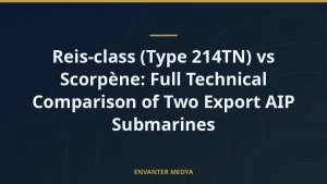 Reis-class (Type 214TN) vs Scorpène: Full Technical Comparison of Two Export AIP Submarines