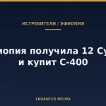 Эфиопия получила 12 Су-35 и закупит четыре батареи С-400