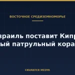 Израиль поставит Кипру новый океанский патрульный корабль: что подтверждено, а что нет
