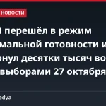 ЦАХАЛ перешёл в режим максимальной готовности и развернул десятки тысяч военных перед выборами 27 октября