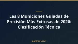 Las 8 Municiones Guiadas de Precisión Más Exitosas de 2026: Clasificación Técnica