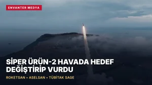 SİPER Ürün-2 Havada Hedef Değiştirdi: Yeni Hedefini İlk Kez İmha Etti