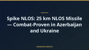 Spike NLOS: 25 km NLOS Missile — Combat-Proven in Azerbaijan and Ukraine