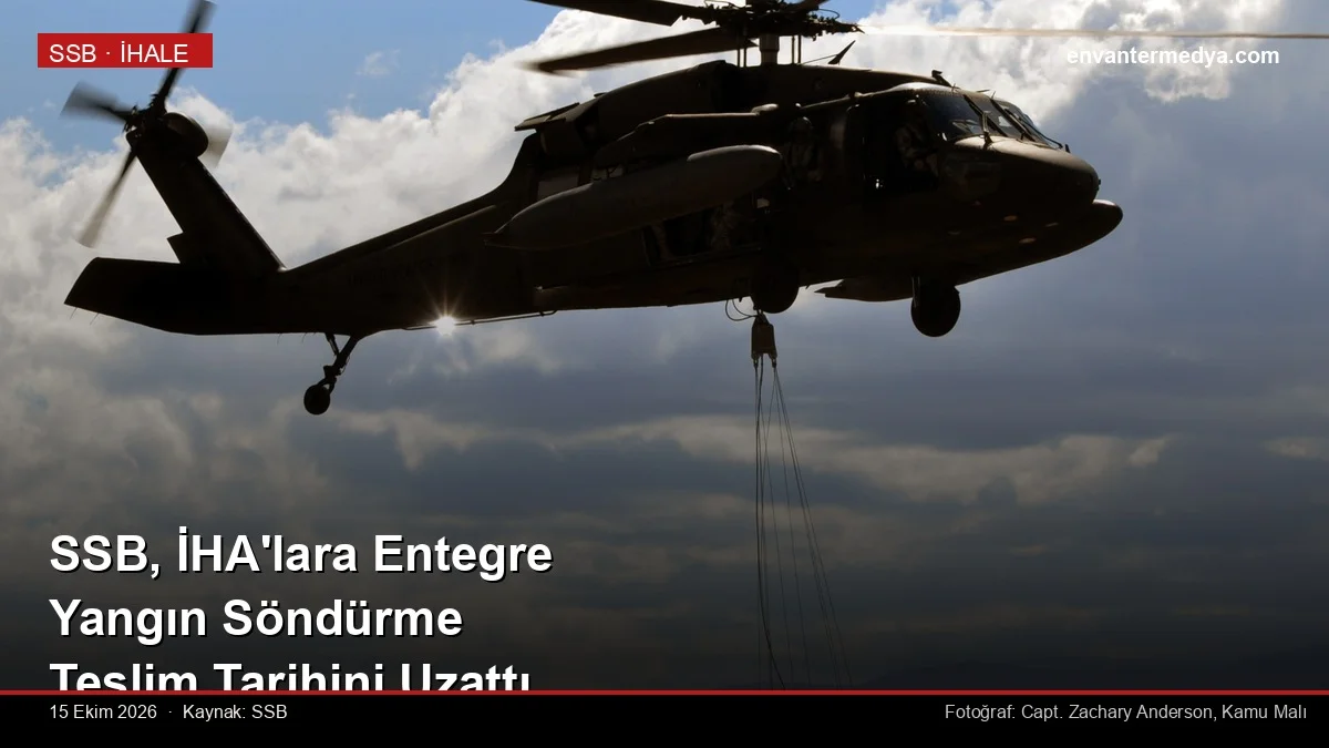 SSB, İHA’lara Entegre Yangın Söndürme Faydalı Yükü Teslim Tarihini Uzattı 6 SSB, İHA’lara Entegre Yangın Söndürme Faydalı Yükü Teslim Tarihini Uzattı