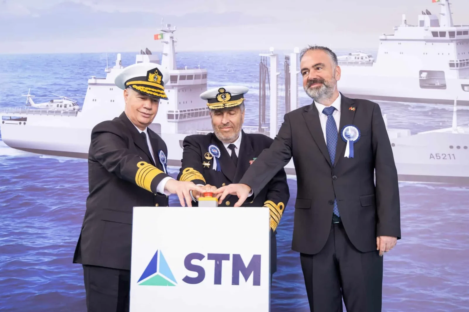 STM, Portekiz’e İkinci Askeri Gemide Omurga Töreni Düzenledi: İki Gemi Artık Eş Zamanlı İnşa Ediliyor