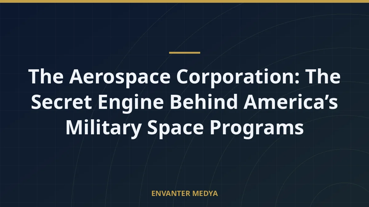 The Aerospace Corporation: The Secret Engine Behind America’s Military Space Programs