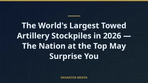 The World’s Largest Towed Artillery Stockpiles in 2026 — The Nation at the Top May Surprise You
