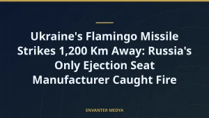 Ukraine’s Flamingo Missile Strikes 1,200 Km Away: Russia’s Only Ejection Seat Manufacturer Caught Fire