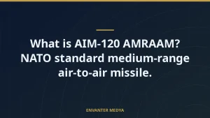 What is AIM-120 AMRAAM? NATO standard medium-range air-to-air missile.