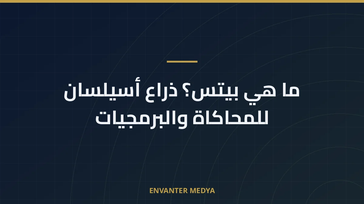 ما هي بيتس؟ ذراع أسيلسان للمحاكاة والبرمجيات