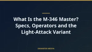 What Is the M-346 Master? Specs, Operators and the Light-Attack Variant
