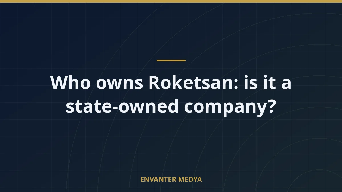Who owns Roketsan: is it a state-owned company? 3 Who owns Roketsan: is it a state-owned company?