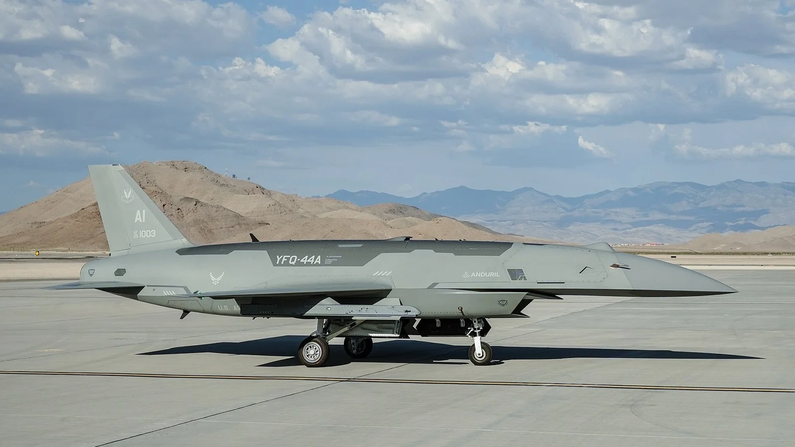 F-22 Pilot Controls YFQ-44A Fury Fighter Drone From the Cockpit for the First Time